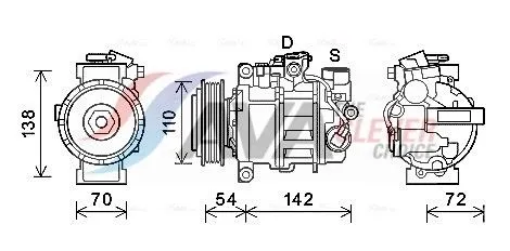 Compressor, air conditioning