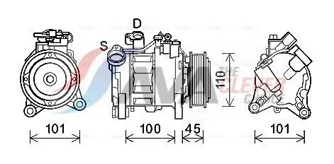Compressor, air conditioning