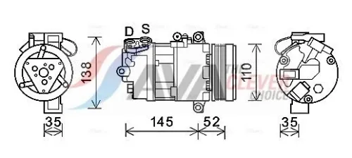 Compressor, air conditioning