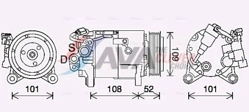Compressor, air conditioning