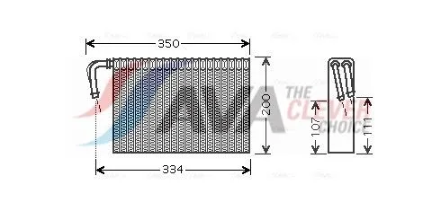 Evaporator, air conditioning
