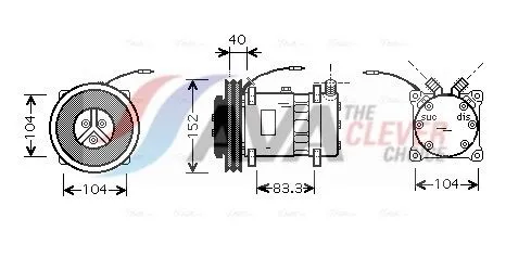 Compressor, air conditioning