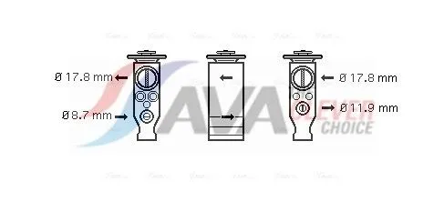 Expansion Valve, air conditioning