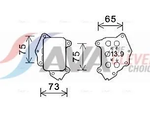 Oil Cooler, engine oil