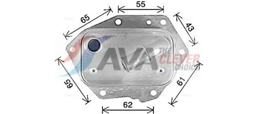 Oil Cooler, engine oil