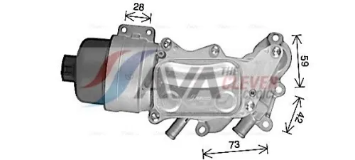 Oil Cooler, engine oil