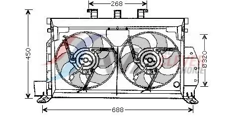 Fan, engine cooling