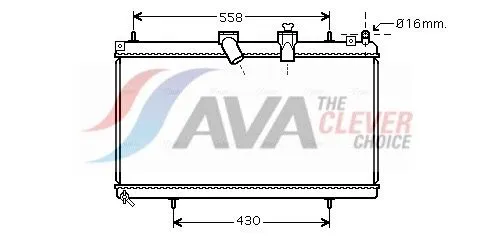 Radiator, engine cooling