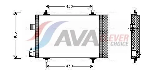 Condenser, air conditioning
