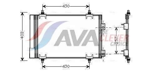 Condenser, air conditioning