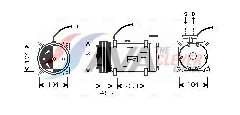 Compressor, air conditioning