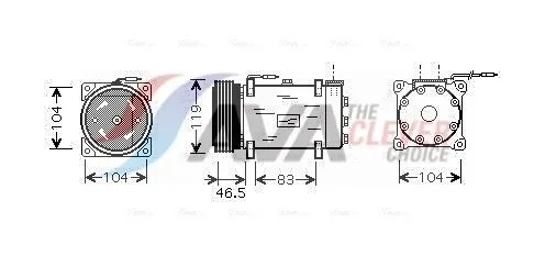 Compressor, air conditioning