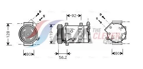 Compressor, air conditioning