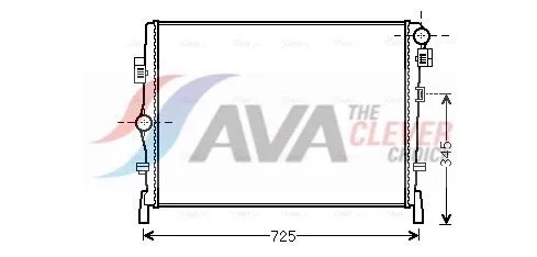 Radiator, engine cooling
