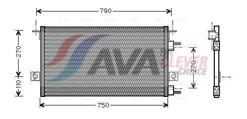 Condenser, air conditioning