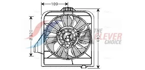 Fan, engine cooling