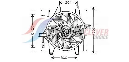 Fan, engine cooling