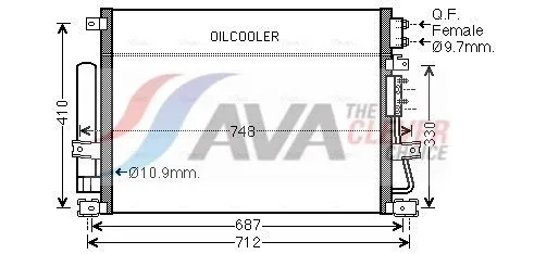 Condenser, air conditioning
