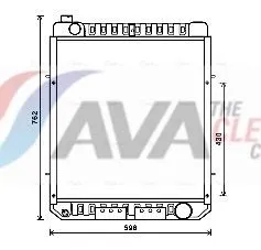 Radiator, engine cooling