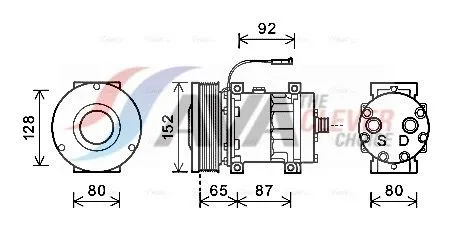 Compressor, air conditioning