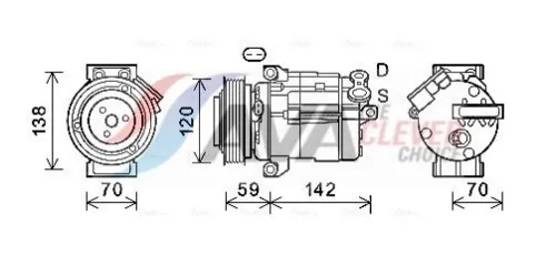 Compressor, air conditioning