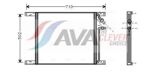 Condenser, air conditioning