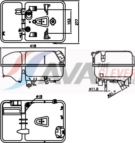 Expansion Tank, coolant