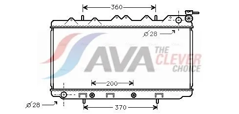 Radiator, engine cooling