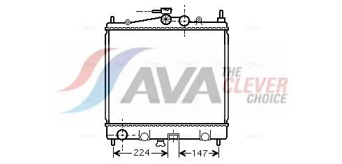 Radiator, engine cooling