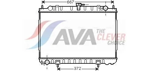 Radiator, engine cooling