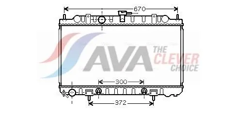 Radiator, engine cooling
