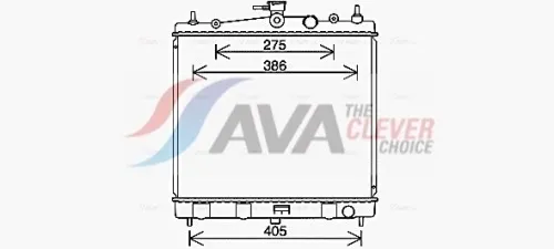 Radiator, engine cooling