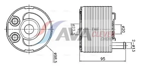 Oil Cooler, engine oil