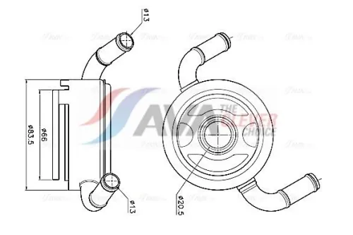 Oil Cooler, engine oil