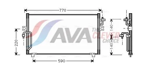 Condenser, air conditioning