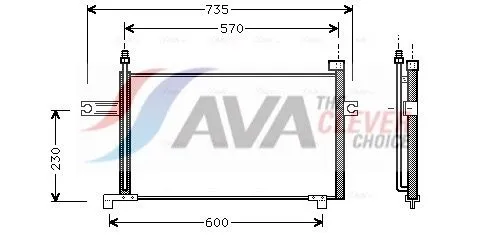 Condenser, air conditioning