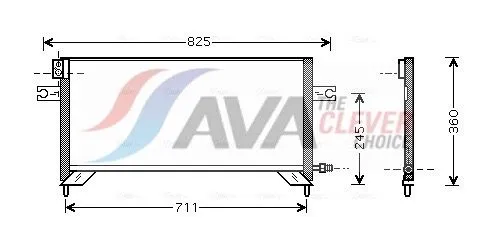 Condenser, air conditioning