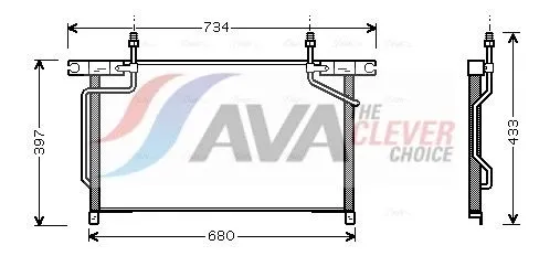 Condenser, air conditioning
