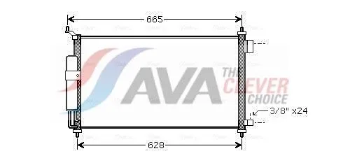 Condenser, air conditioning