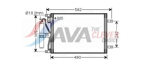 Condenser, air conditioning