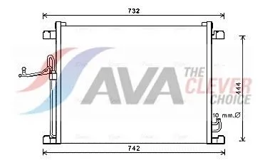 Condenser, air conditioning
