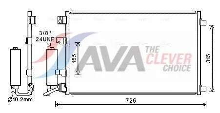 Condenser, air conditioning
