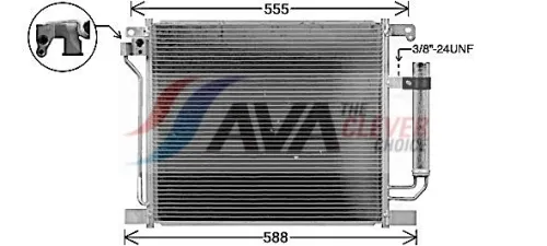 Condenser, air conditioning