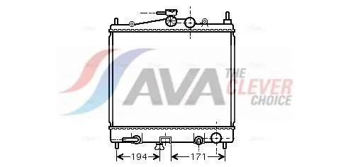 Radiator, engine cooling