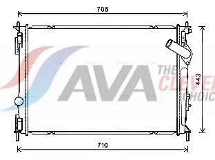 Radiator, engine cooling