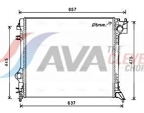 Radiator, engine cooling