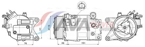 Compressor, air conditioning