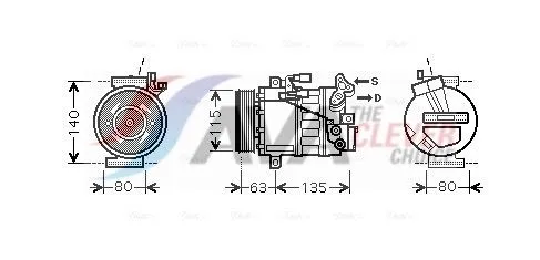 Compressor, air conditioning