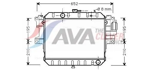 Radiator, engine cooling
