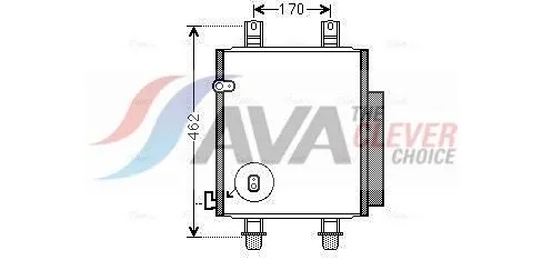 Condenser, air conditioning